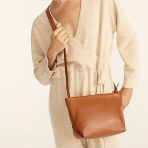 J. Crew Oslo Soft Leather Crossbody Bag